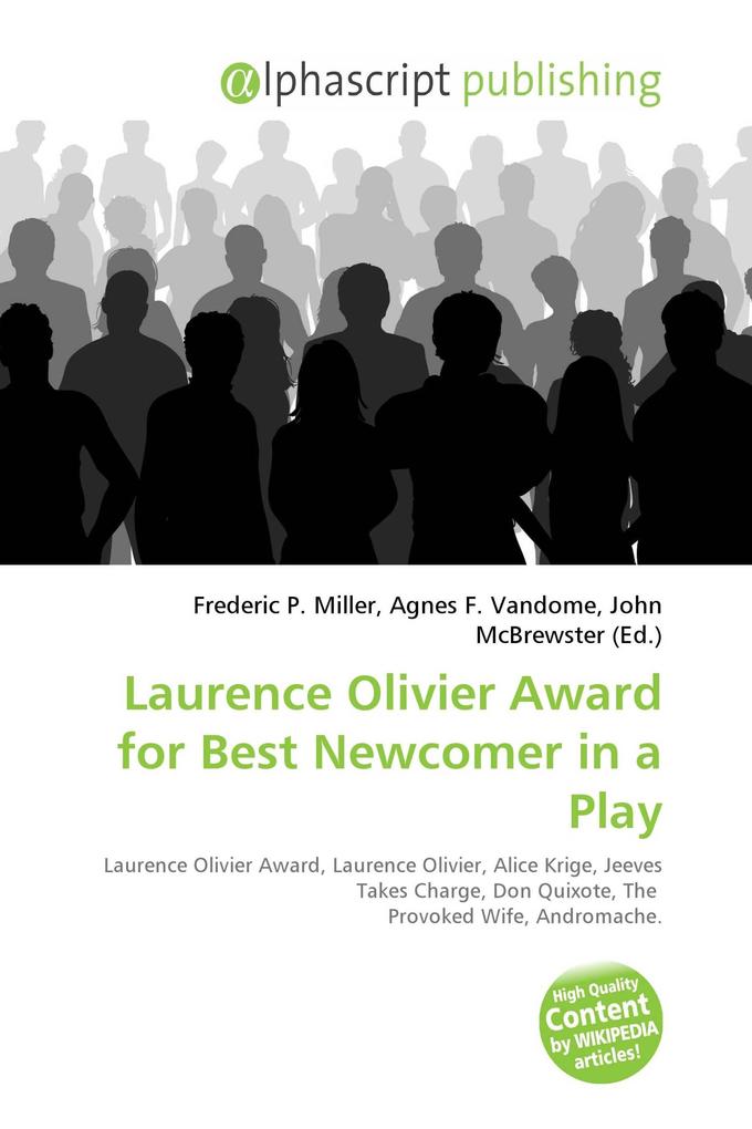 Laurence Olivier Award for Best Newcomer in a Play