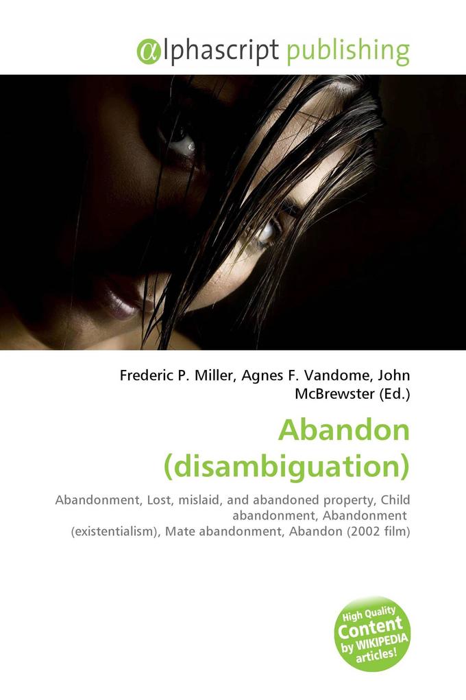 Abandon (disambiguation)