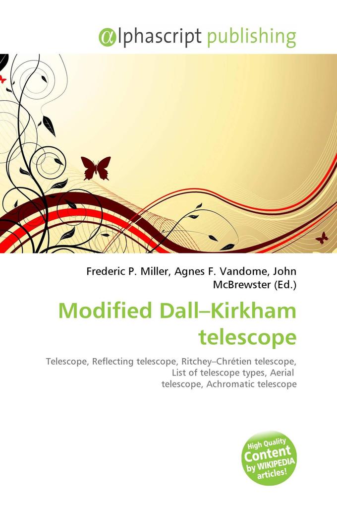 Modified Dall-Kirkham telescope