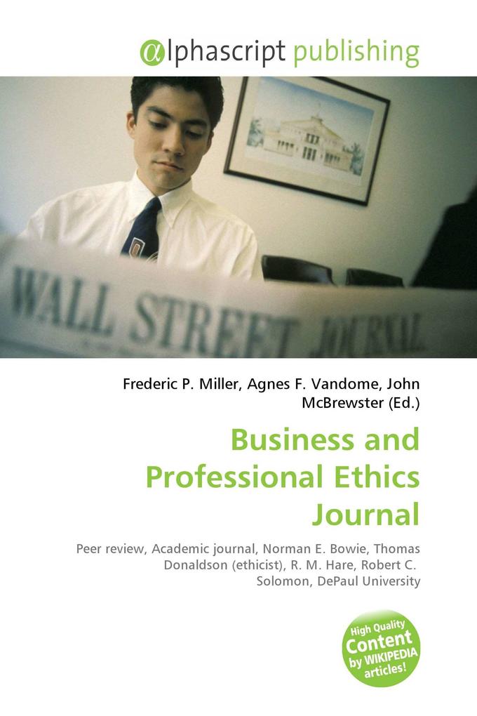 Business and Professional Ethics Journal