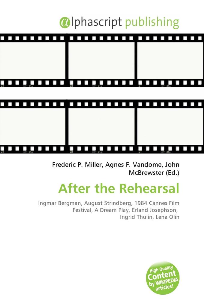 After the Rehearsal