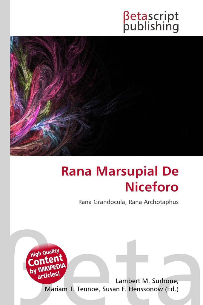 Rana Marsupial De Niceforo