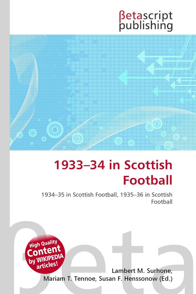 1933-34 in Scottish Football