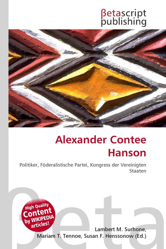 Alexander Contee Hanson