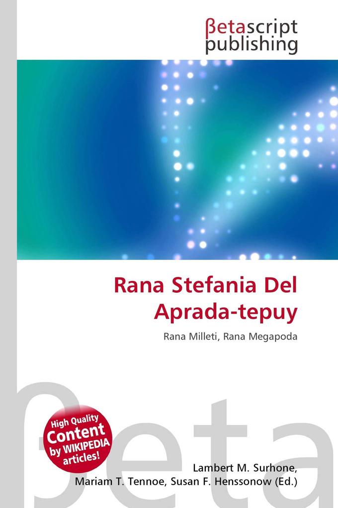 Rana Stefania Del Aprada-tepuy
