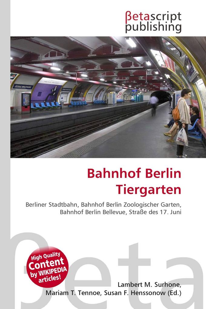 Bahnhof Berlin Tiergarten