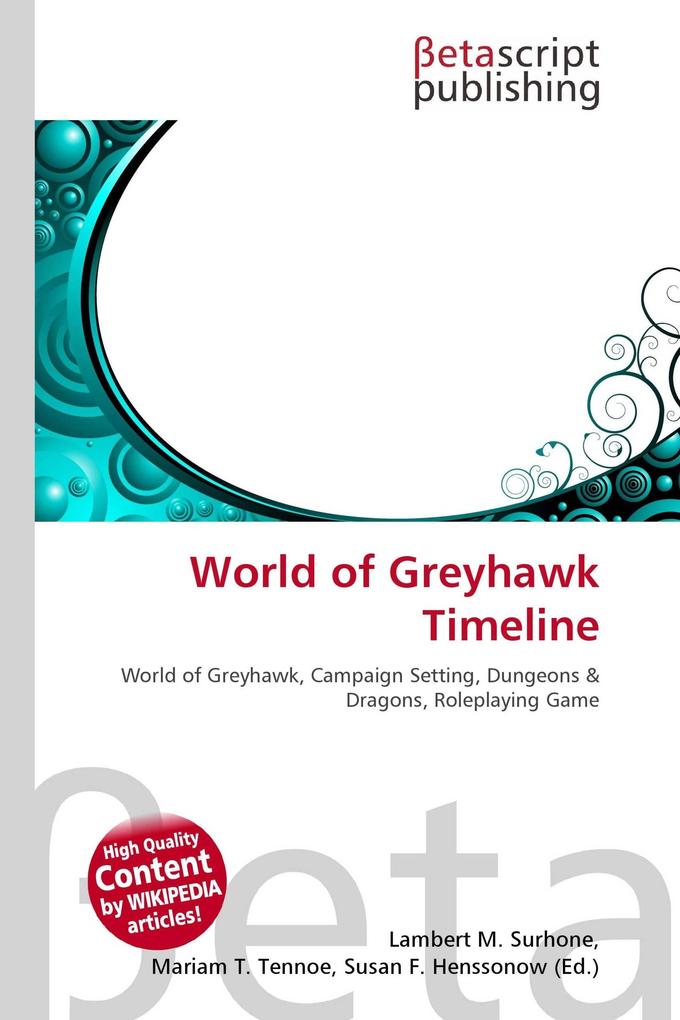World of Greyhawk Timeline
