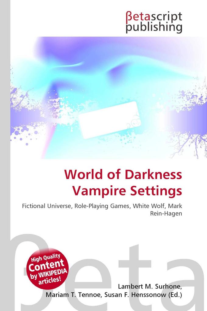 World of Darkness Vampire Settings