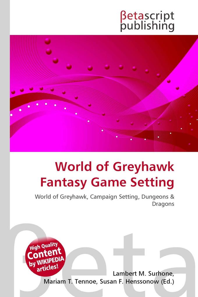 World of Greyhawk Fantasy Game Setting
