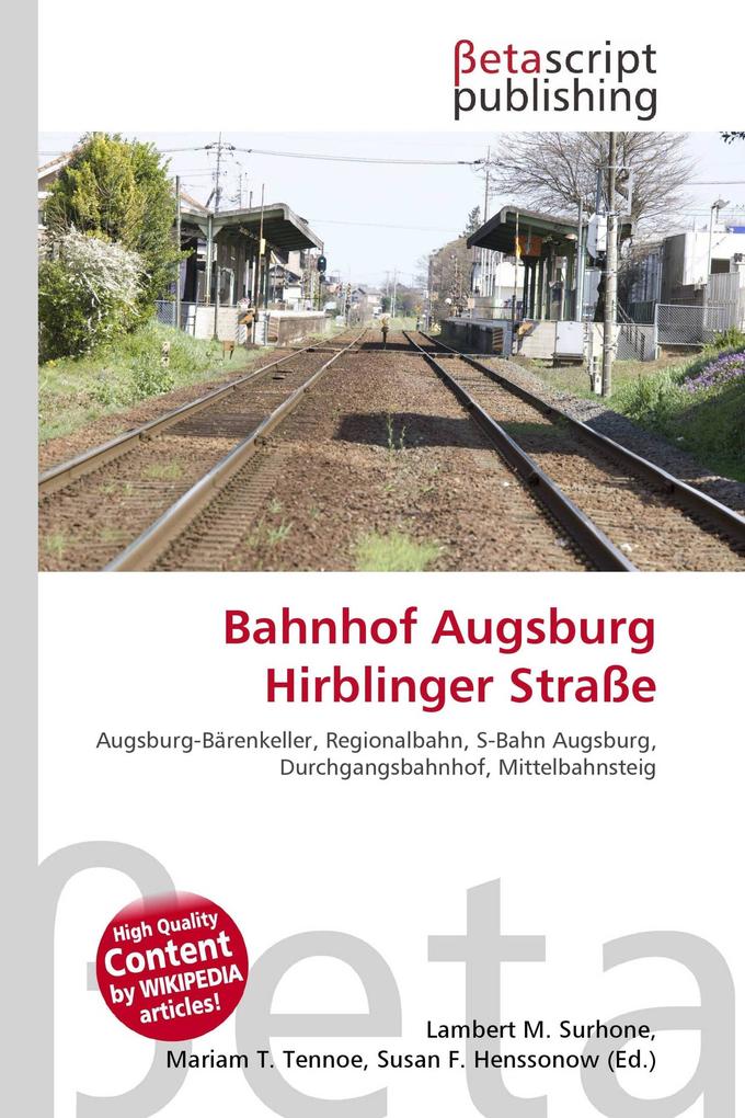 Bahnhof Augsburg Hirblinger Straße