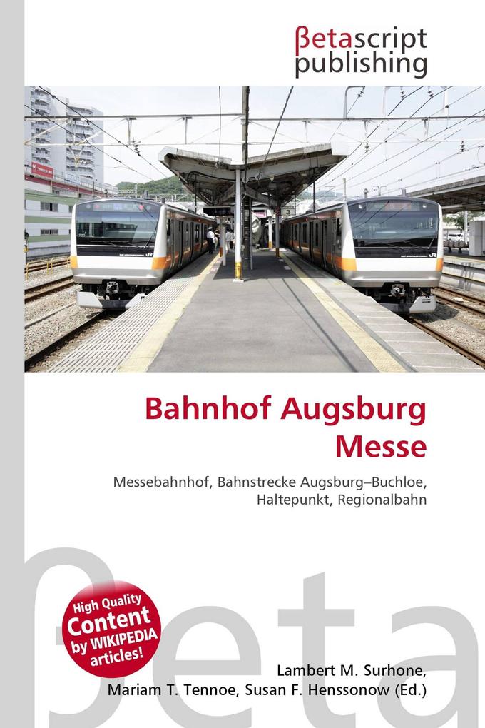 Bahnhof Augsburg Messe