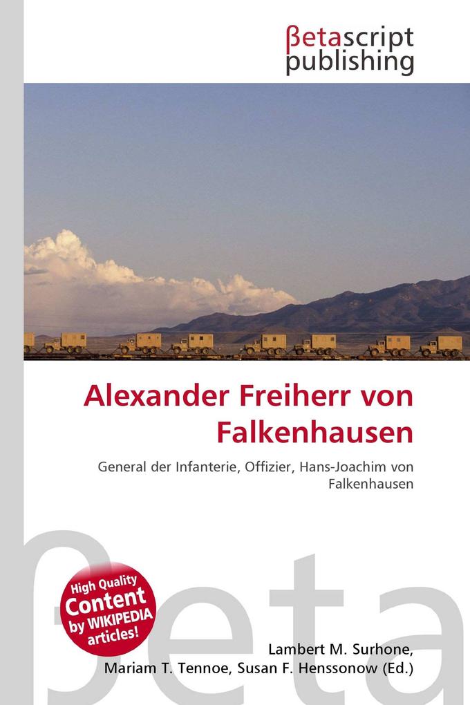 Alexander Freiherr von Falkenhausen