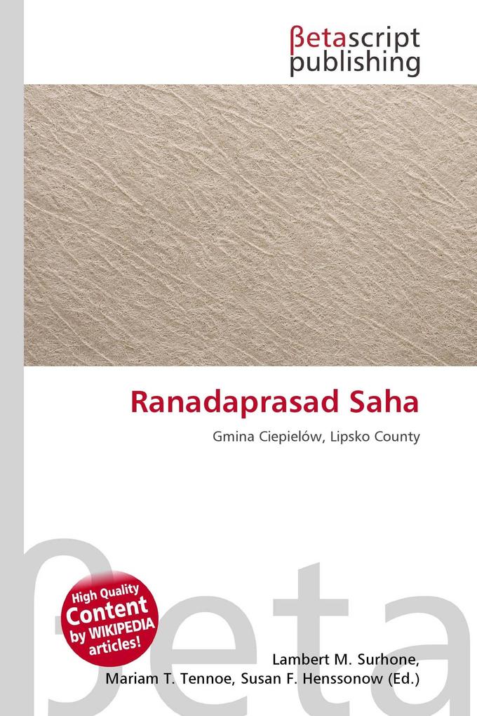 Ranadaprasad Saha