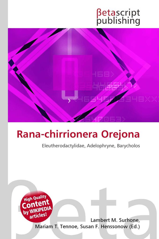 Rana-chirrionera Orejona