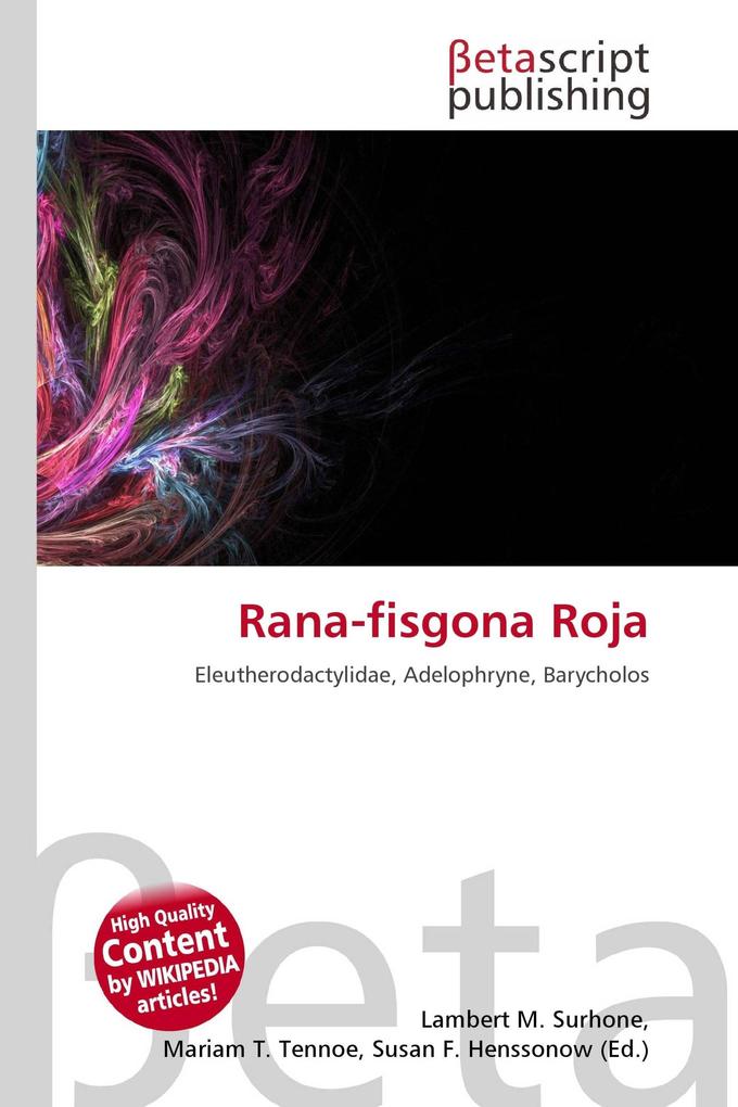 Rana-fisgona Roja
