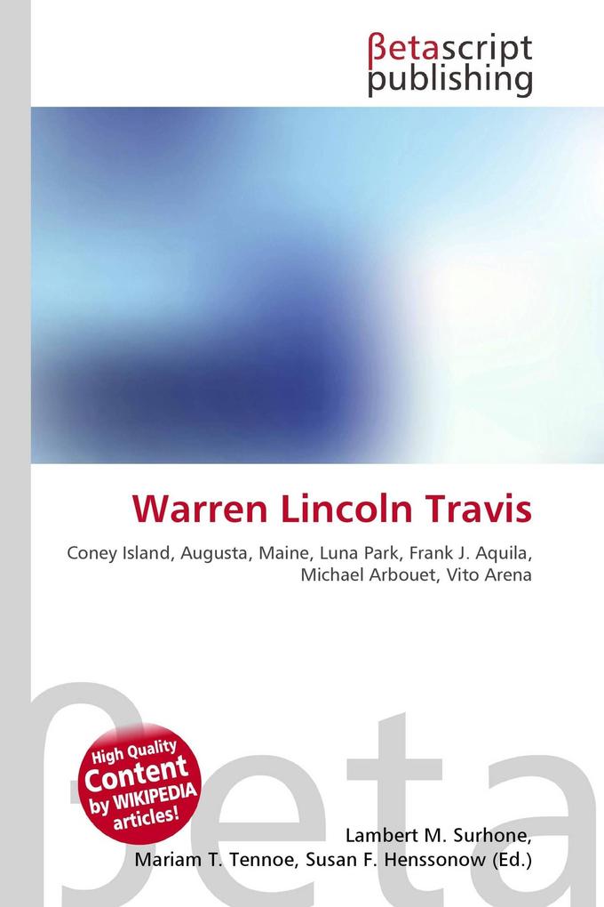 Warren Lincoln Travis