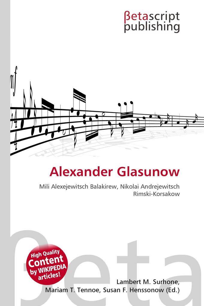 Alexander Glasunow