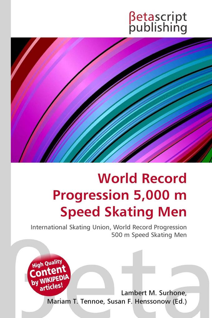 World Record Progression 5000 m Speed Skating Men