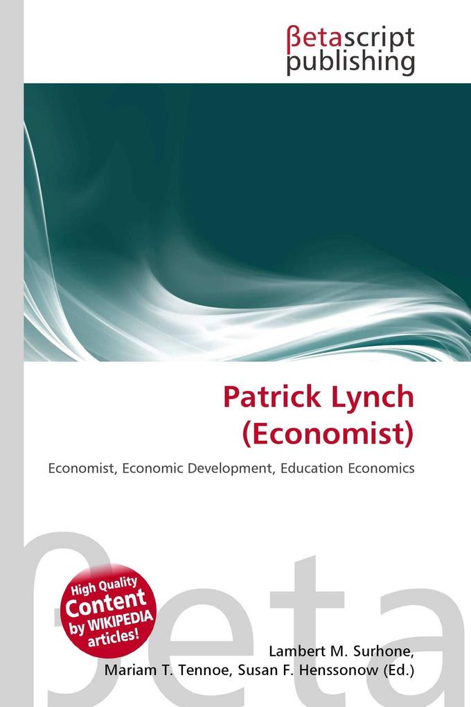 Patrick Lynch (Economist)