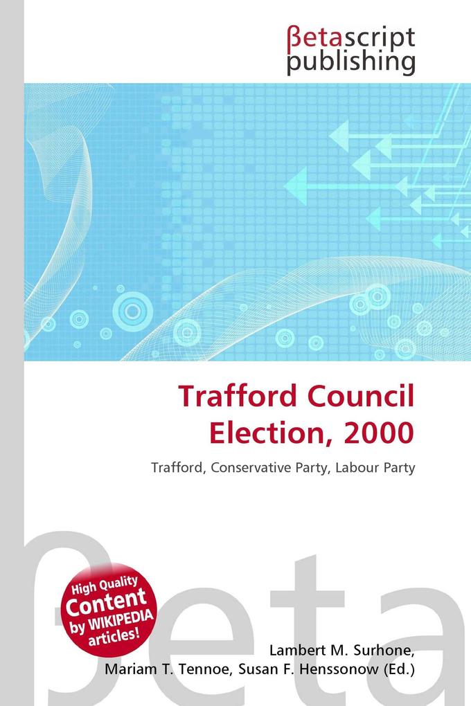 Trafford Council Election 2000
