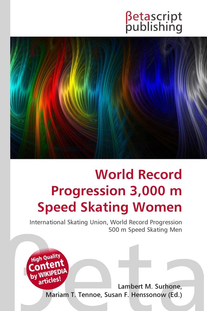 World Record Progression 3000 m Speed Skating Women