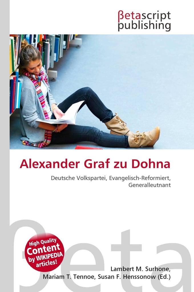 Alexander Graf zu Dohna