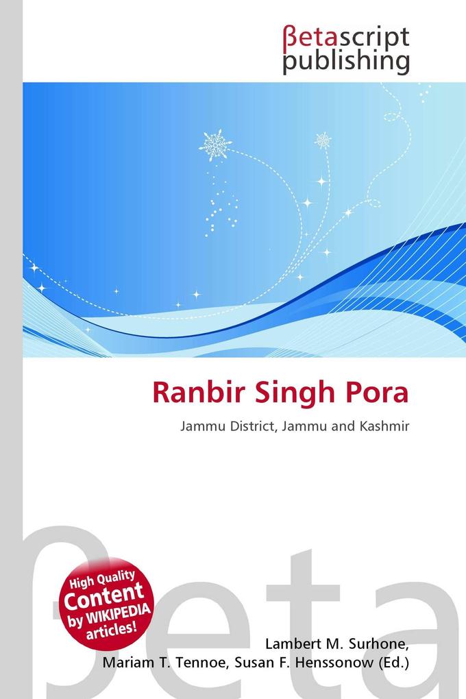 Ranbir Singh Pora