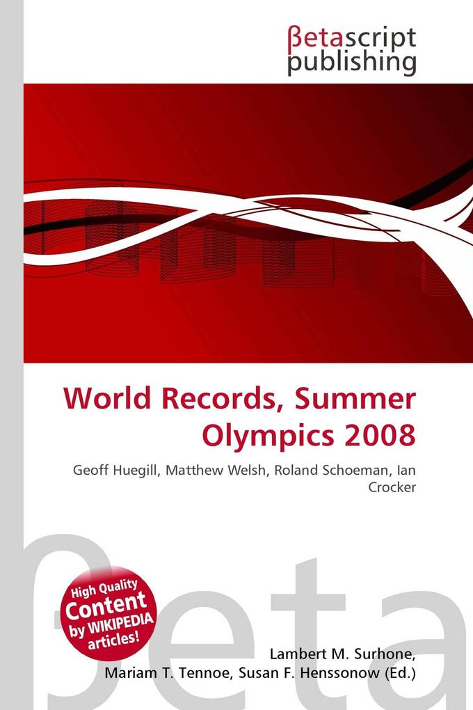World Records Summer Olympics 2008
