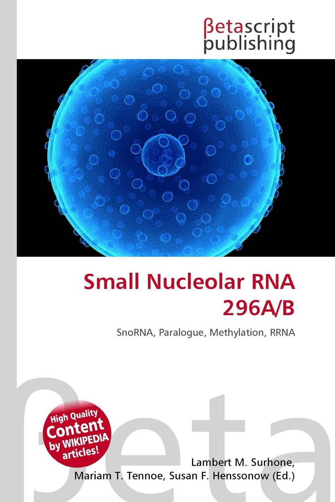 Small Nucleolar RNA 296A/B