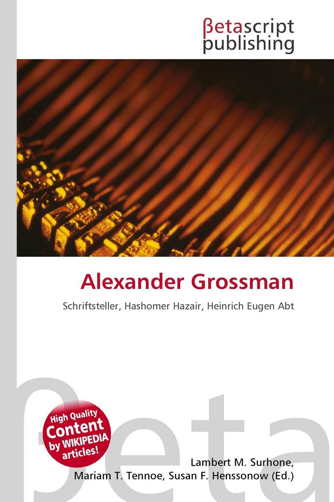 Alexander Grossman