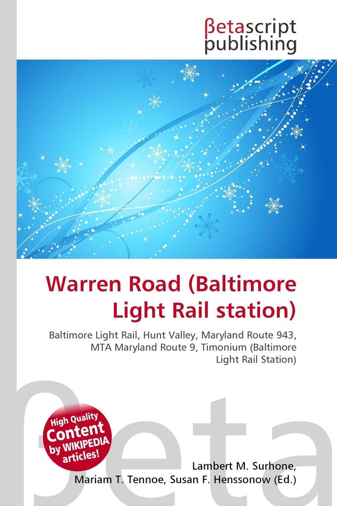 Warren Road (Baltimore Light Rail station)