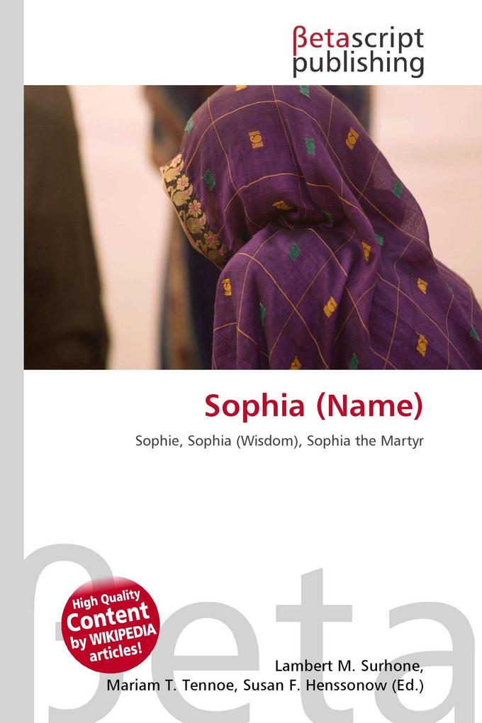 Sophia (Name)