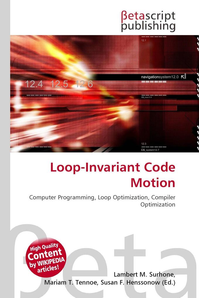 Loop-Invariant Code Motion