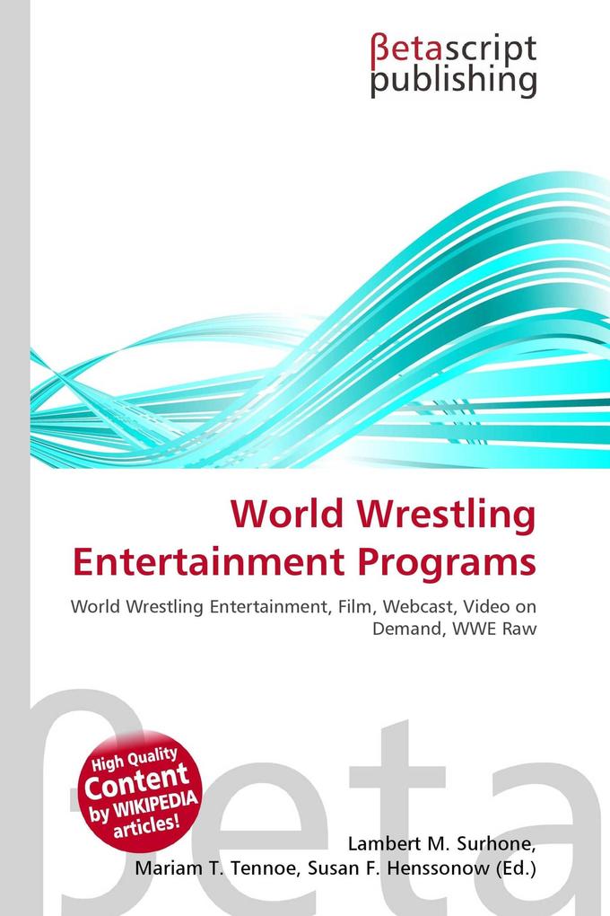 World Wrestling Entertainment Programs