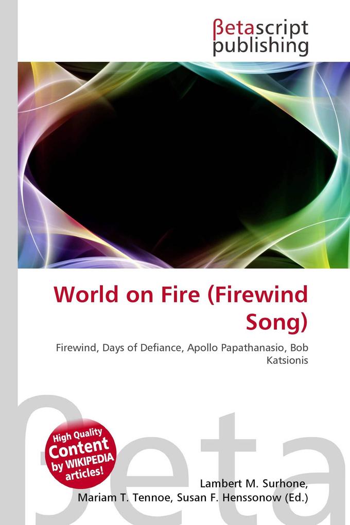 World on Fire (Firewind Song)