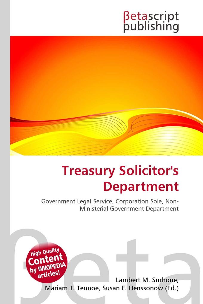 Treasury Solicitor's Department