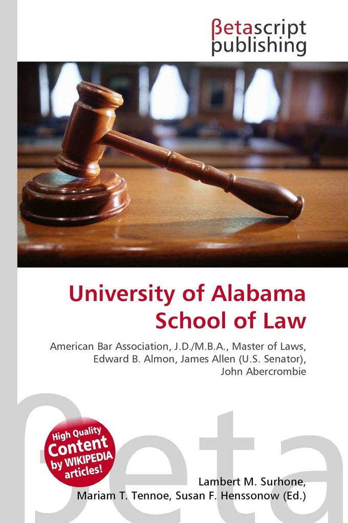 University of Alabama School of Law