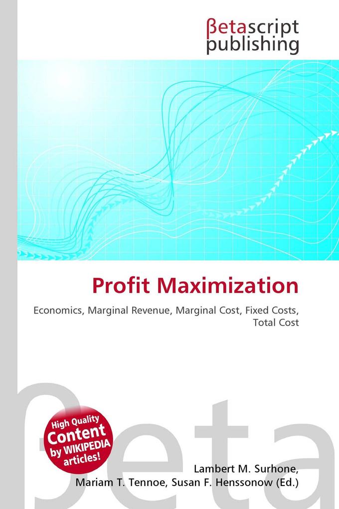Profit Maximization