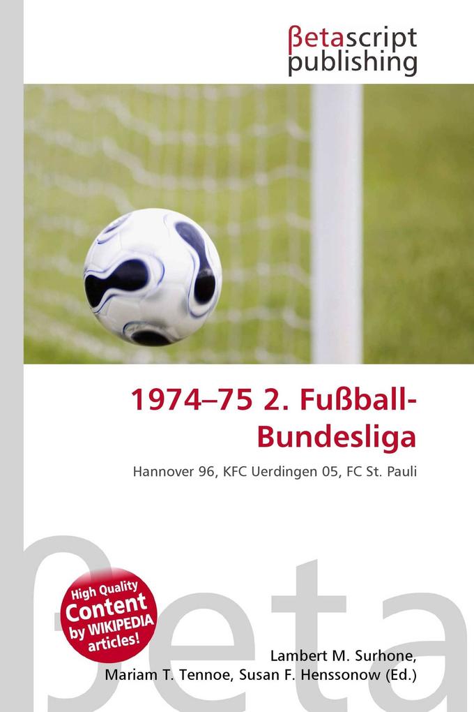 1974-75 2. Fußball-Bundesliga