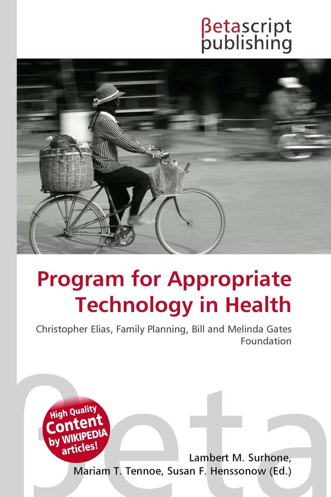 Program for Appropriate Technology in Health