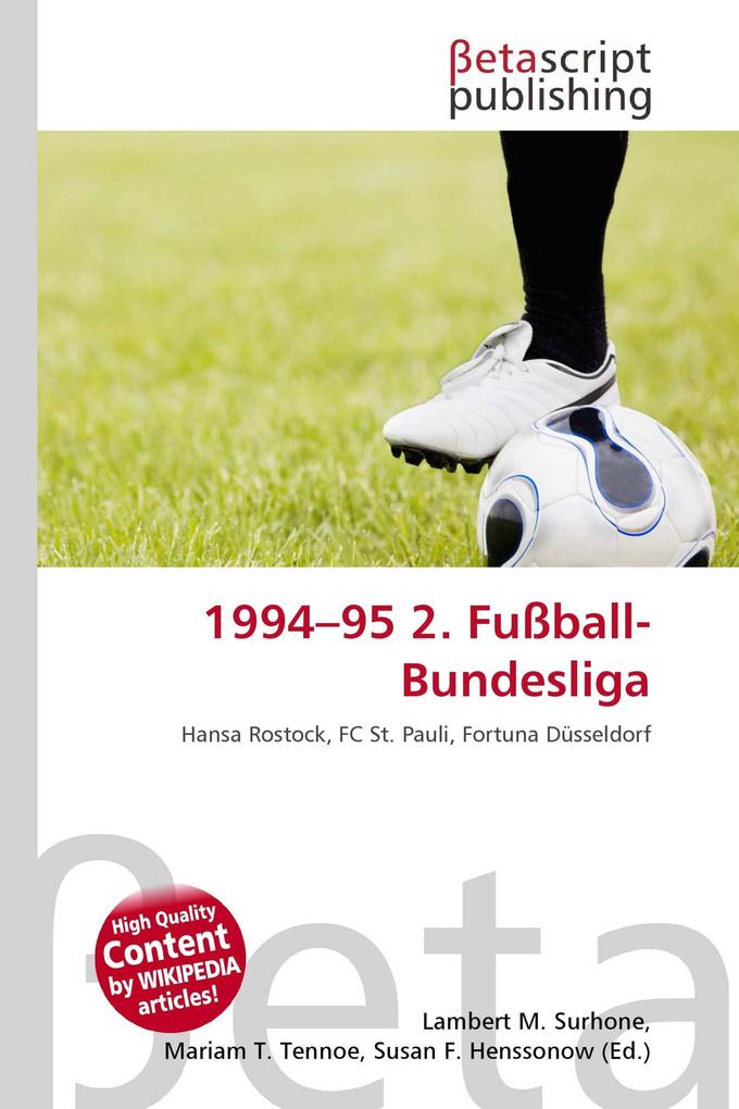 1994-95 2. Fußball-Bundesliga