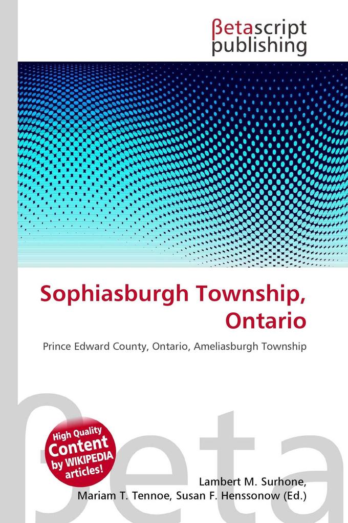 Sophiasburgh Township Ontario