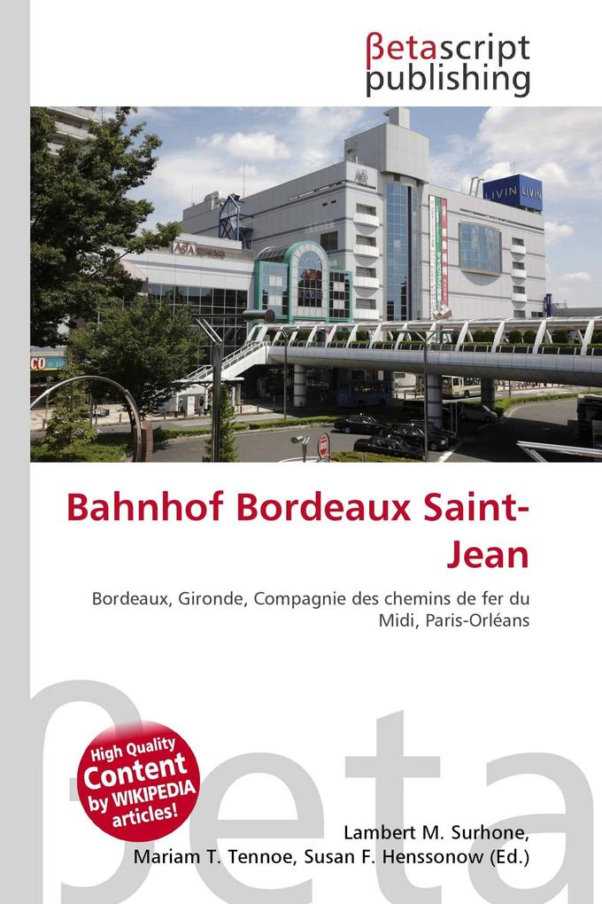 Bahnhof Bordeaux Saint-Jean