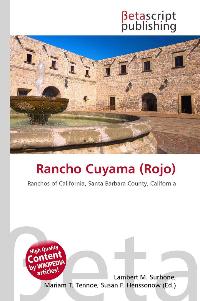 Rancho Cuyama (Rojo)