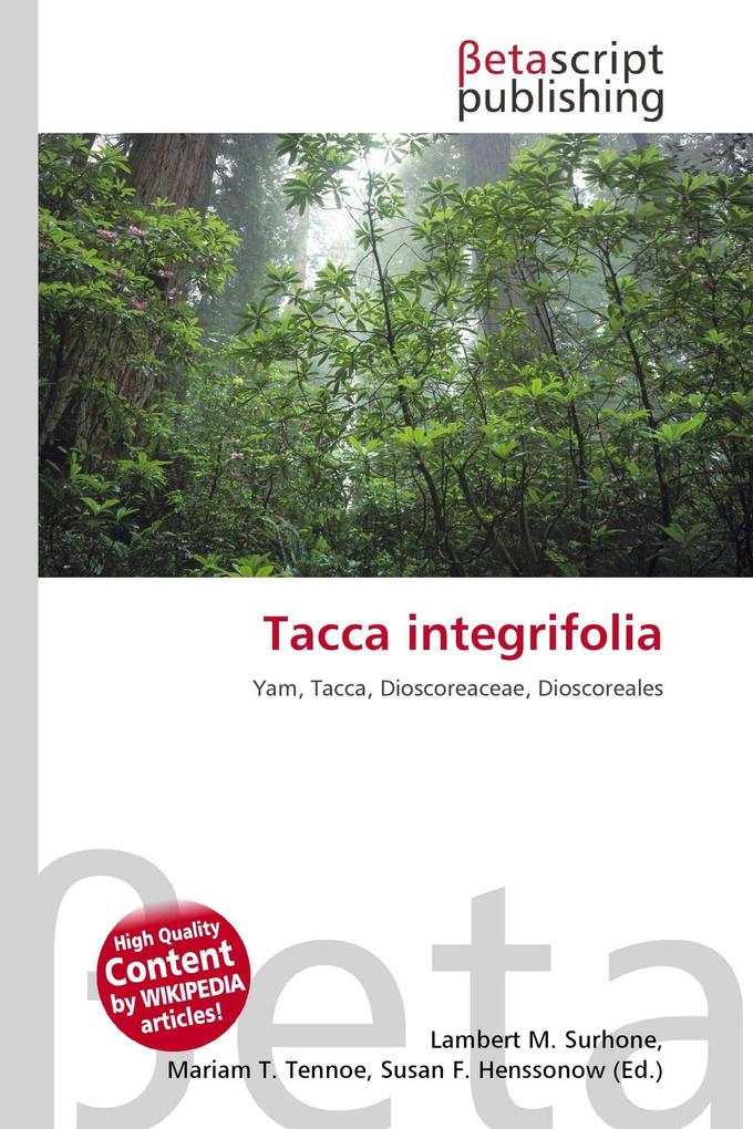 Tacca integrifolia