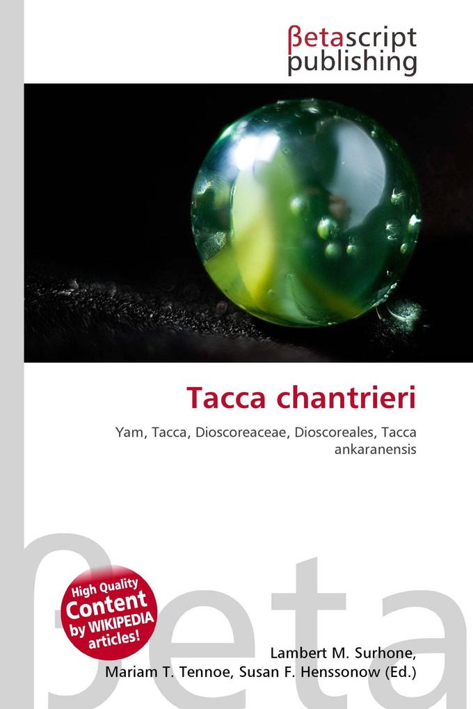 Tacca chantrieri