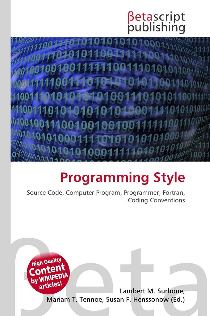Programming Style