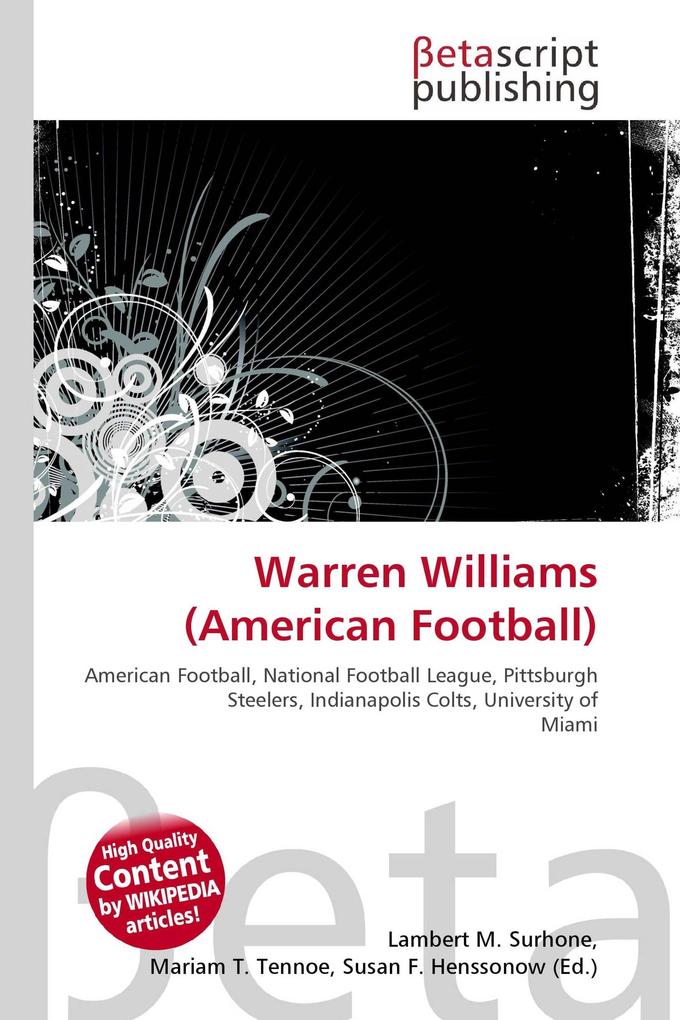 Warren Williams (American Football)