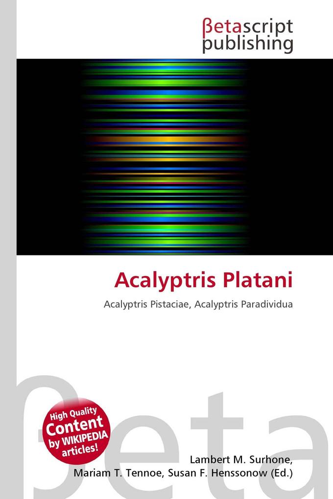 Acalyptris Platani