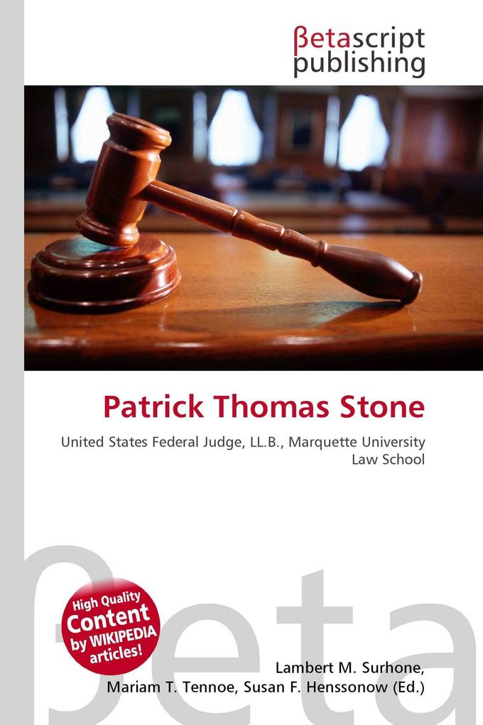 Patrick Thomas Stone
